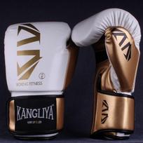 Professional Sanda Muay Thai Boxing Gloves Kickboxing Training Gloves for Men Women Punch Bag MMA Taekwondo Glove 8oz balta