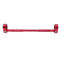 Motorcycle Handlebar Cross Bar Reinforced Thick Handlebar Pull Rod Front Balance Bar Reinforced Motorcycle Modifiable Parts raudona