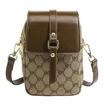 Bordado Crossbody Messenger Bag  leve  versátil  zíper seguro  alça removível para transporte StylishOrganized  Chic