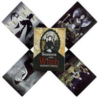 Raganos Metų Laikai Samhain Oracle Kortos Žaidimo Denelis Tarot Divinacija Išmintis Likimas Šeimos vakarėlio Edition Stalo Žaidimas