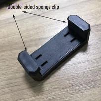 Mobiliojo telefono spaustukas ir trikojo laikiklis – „Selfie Stick E-Clip“ su U formos 1/4 laikikliu Clip (double-sided sponge)