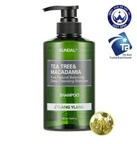 KUNDAL Arbatmedžio ir Macadamia giliai valomas riebus šampūnas 500ml 4 rūšių (pasirinkti 1) ylang ylang