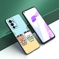 Cute BuBu DuDu Black Silicone Phone Case For OnePlus 9 10 11 12 ACE 2V Pro 9RT 10T 10R Nord CE 2 3 Lite N10 N20 N30 5G OnePlus ACE 3 5G