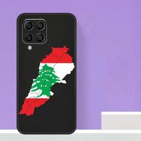 Lebanon Flag Map For Samsung Galaxy M13 M33 M53 M12 M32 M52 M14 M34 M54 M20 M51 M21 M30s M31s M15 M55 Case Samsung M52 5G
