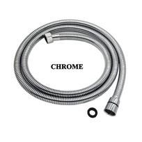 Chrome/Rose Gold/Golden/Black/Grey/Brushed Nickel Reinforced 1.5m Stainless Steel G1/2 Flexible Shower Hose Bathroom Accessories 150cm