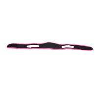 Snoring Stop Belt Adjustable Chin Strap Breathable Nylon Snoring Head Band for Men Women raudona juoda spalva