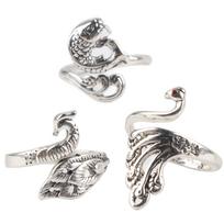 3Pcs Adjustable Knitting Loop Ring Crochet Loops Yarn Guide Finger Holder Sewing Tools