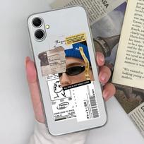 Cartoon Pattern Case For Samsung M35 A16 A26 S25 Plus Ultra S25Ultra S24 FE A06 A36 A56 F14 Lovely Cat Owl New Durable Silicone Protective For Samsung Samsung A06 black