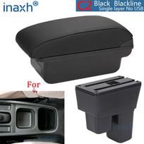 For Honda Jazz Armrest box For Honda Fit Jazz 2 Car Armrest 2008-2013 2009 2010 2011 2012 Arm Storage box car accessories