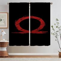 Omega Window Blinds Blackout Curtain Tiebacks Youth Room Curtains for Living Room Modern Home Decoration Curtains Salon 2 Pieces W50xH70cmx2pcs-CL