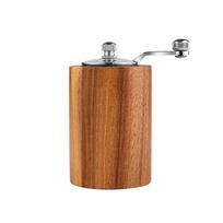 Manual Salt Pepper Grinder Wooden Mill Grinder Spice Coffee Seasoning Adjustable Handmade Kitchen Grinding Gadgets brown