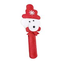 New Christmas Snap Slap On Santa Claus Snowman Reindeer Bear Wristband Bracelet ARI