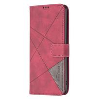 Leather Case For Redmi Note A1 A2 11 11S 11T 12 12S 12C Turbo Pro Plus 4G 5G Card Slots Shell Flip Brack Soft Wallet Cover Casing Redmi 12 4G raudona