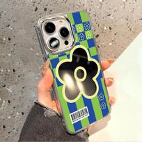 Mobiliųjų telefonų dėklai iPhone 11 13 XR 15 Pro Max 12 14 Pro Max Case iPhone 16 XS Max veidrodinis apsauginis dėklas Veidrodis išskirtinis animacinis filmas, atsparus vandeniui iPhone 11 Pro Max sidabras