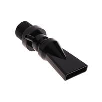 Plastikinis ištekėjimo vamzdžio jungtis  Duckbill  antgalis akvariumo kraštovaizdžio bakams, žuvų bakams, apželdintiems bakams, filtro priedas black
