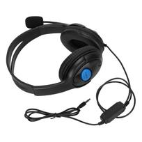 Stereo žaidimų ausinės su triukšmo slopinimu, reguliuojamu mikrofonu, nutildymo funkcija, žaidimų ausinės su mikrofonu PC