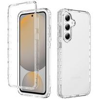 Clear Soft Phone Case for Samsung Galaxy S25 Plus S22 S23 S24 FE S21 Ultra A55 A56 A54 A15 A16 A14 A35 A36 A34 Transparent Cover for Galaxy S25 gryna