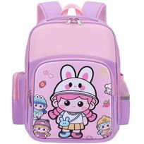 Didelės talpos kuprinė darželinukams ir 1-3 klasių mokiniams - Unisex, krūvį mažinantis dizainas Trumpet Class-Grade 1 violetinė