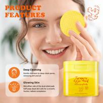 Cleansing Pads Kojic Cleansing Pads Helps Balance Skin Oil And Water Hydrating Remove Excess Keratin From The Body'S Skin 30ML balta