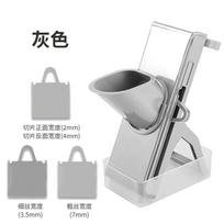 Multifunction Kitchen Slicer Vegetable Cutter Chopper Vegetable Cutter Kitchen Grater Onion Garlic Carrot Potato Kitchen Tools gray