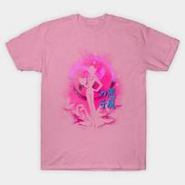 T Shirt Women Devil Child Robin Harajuku Print Kawaii Tshirt Summer Short Sleeve Female T-Shirt Top Tee 4XL balta