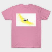 T Shirt Women Kakadu Cockatoo Harajuku Print Kawaii Tshirt Summer Short Sleeve Female T-Shirt Top Tee S rožinė