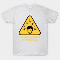 T Shirt Women Mind Expansion In Progress Harajuku Print Kawaii Tshirt Summer Short Sleeve Female T-Shirt Top Tee S