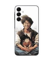 Phone Case - Maniacase - Samsung Galaxy A16 - Silicone - Akira Toriyama Goku - Child juoda