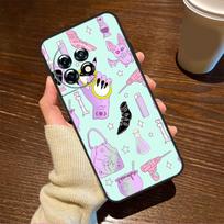 Pastel Goth Witchy Case For OnePlus Nord 3 2T CE 2 Lite N10 N20 N30 OnePlus 11 10T 10R 9RT 8T 8 9 10 Pro Cover OnePlus 9R black
