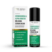 Dr. Sheth's Ashwagandha & Alpha Arbutin Melasma Serumo Kremas- 30G |Hiperpigmentacijai, Tamsioms Dėmėms & Sausės Sukeltai Žalai|Vienodo Atspalvio, Kojinė Rūgštis & Niacinamidas