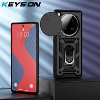 KEYSION Shockproof Armor Case for Infinix Zero 40 4G 5G Slide Camera Protection Ring Stand Phone Cover for Infinix Zero 40 5G 4G for Infinix Zero 40 4G juoda