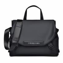 Men's waterproof crossbody sling tote body bag shoulder bag mail carrier messenger bag fashion gray
