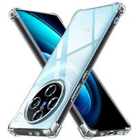 Keturių kampų smūgiams atsparus TPU dėklas VIVO X100 Pro X90 Pro+ Plus Apsauginis dangtelis Skaidrus Capa Fundas Coque VIVO X100 gryna