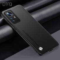 For Redmi Note 12S Case Leather Pattern Cover for Redmi Note 12 Pro 5G Shockproof Coque Luxury Leather Case for Redmi Note 12 Redmi Note 12S juoda