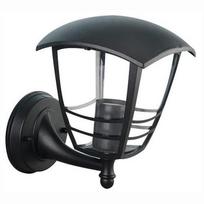 NAR-1 E27 60W IP44 black wall light juoda