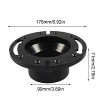 Multi-Functional RVs Toilet Flush Seal Kit RV Toilet Base Seal RV Toilet Replacement Seal Kit Camping Car Accessory juoda