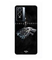 Case For Vivo Y76 5G Game Of Thrones House Stark Maniacase juoda