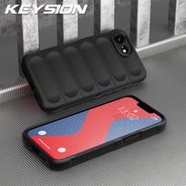 KEYSION Shockproof Matte Case for iPhone 16e Anti-skid Soft Silicone Phone Back Cover for iPhone 16e 2025 for iPhone 16e juoda