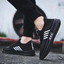 Running Male Sneakers on Promotion Men's Shoes Sneakers  Athletic Shoe Summer Shoes Sale Casual Sneaker Mens Tennis Deals 40 black