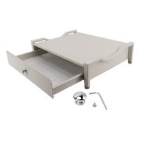 Cup Holder Sliding Tray Display Multi Functional Storage Drawer Maker Stand Tray for Home White L S balta