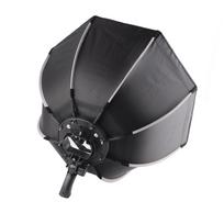 TRIOPO KS65 65cm Portable Universal Folding Flash Flashlight Softbox for Camera Top Flashlight black
