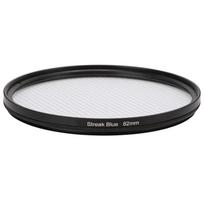 Junestar 82mm Streak Effect Digital Camera Filter Lens Cinematic Effect Lens Filter for Fujifilm mėlyna