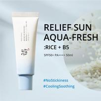 [NAUJAS] Skaidrus ryžių kremas nuo saulės Aqua Fresh