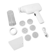Handheld Electric Pasta Maker Portable Automatic Dough Press Machine Rechargeable Cordless Noodle L white