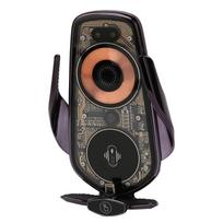 2 in 1 Wireless Car Charger Efficient Charging 360 Degree Rotation Strong Clamping Phone Mount for black