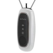 Mini Small Carrying Air Purifier Negative Ion Portable Neck Hanging Air Cleaner for ChildWhite balta