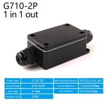 IP66 Elektrinė Lauko Vandeniui Atspari Kabelio Jungtis 2/3 kontaktų Jungiamoji Dėžutė Mažos/Aukštos Įtampos Sodo Apšvietimo Priedams 41A/450V