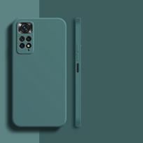 Dėklas Xiaomi Redmi Note 11 4G Global Dėklas Xiaomi Redmi Note 10S 11S 10 11 12 Pro 4G Viršelis Smūgiams atsparus Skystas silikoninis Telefono dėklas Redmi Note 11 Global gray