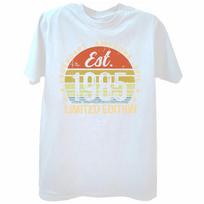 Summer Cotton Streetwear Short Sleeve T-shirt Funny 39 Year Old Gifts Vintage 1985 Limited Edition 39th Birthday Gift Unisex T Shirts S
