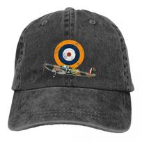 Supermarine Spitfire Aircraft Plane Flugzeug MKI Delete Baseball Cap Men Cowboy Hats Visor Snapback Lover Caps Adjustable žalia